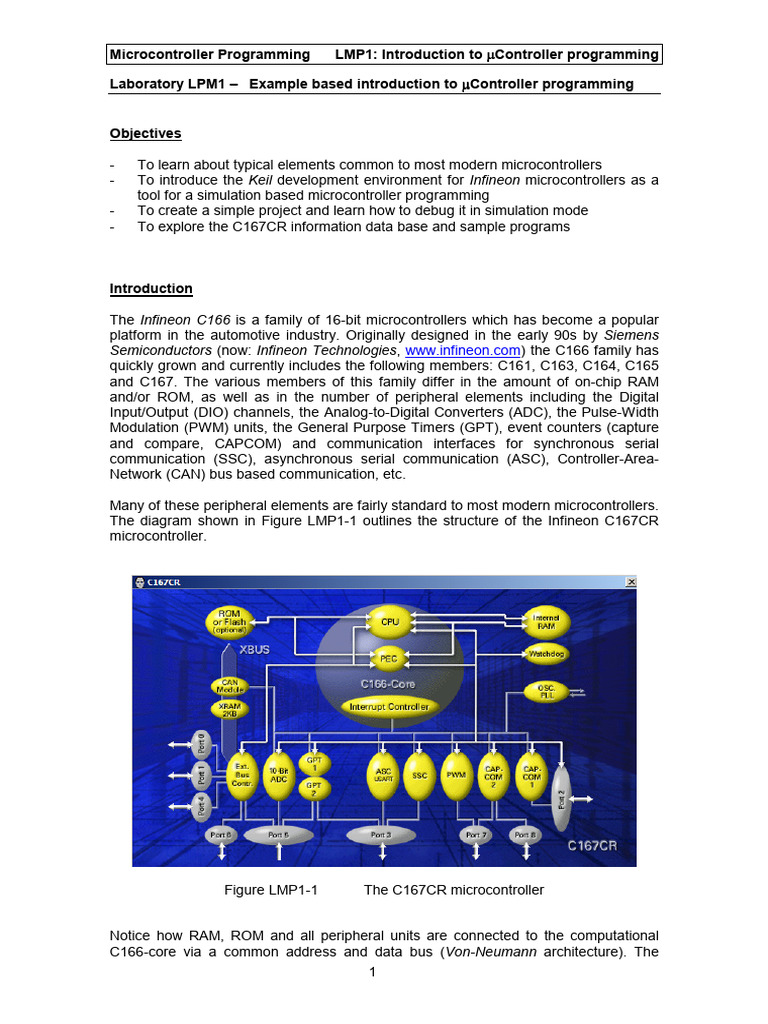 Keil Emulator For C166 Infeneon | PDF | Microcontroller | Analog To ...