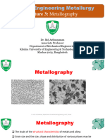 ME3215 - L3 Metallography