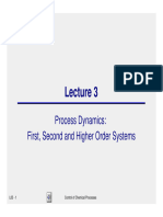 04 - Process Dynamics (First, Second and Higher Order Systems)