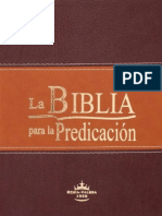 La Biblia para La Predicación