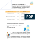 Taller de Concentraciones Fisicas