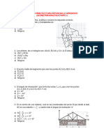 Trabajo Práctico Geometría Analítica Parte I