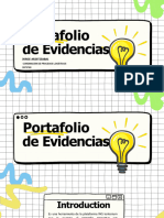 Mi Portafolio de Evidencias