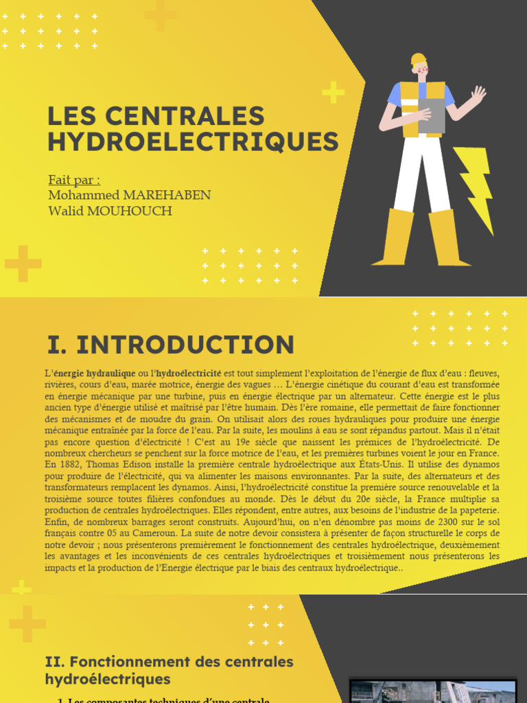 Les Centrales Hydroelectriques | PDF