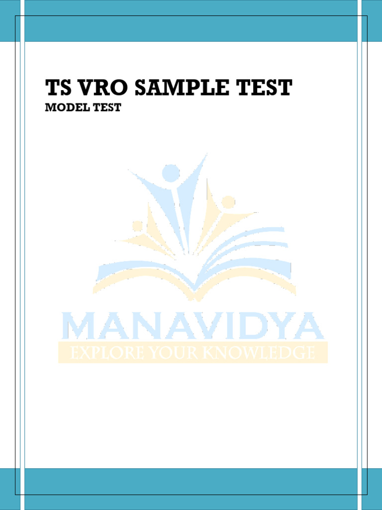 VRO Sample Test | PDF
