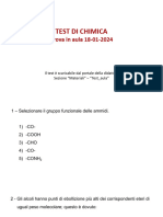 Test Chimica 18 Gen 2024