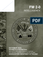 FM 2-0 - Intelligence (Public Domain) (2022)