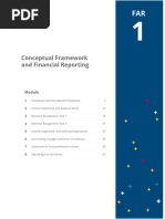 Conceptual Framework and Financial Reporting