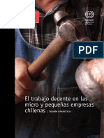 El Trabajo Decente en Las Micro y Pequeñas Empresas Chilenas