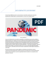Economie-Referat Pandemie