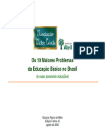 10 problemas da educação