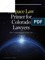 Features Space Law