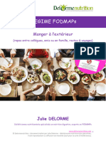 Régime FODMAP - Manger À L'extérieur