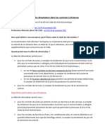 Droit de Retractation