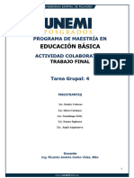 Proyecto Final - Actividad Grupal - Tarea 4 - Grupo 18