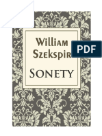 William Szekspir - Sonety - Wersja PDF