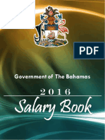 2016 Government of The Bahamas Salary Book
