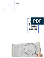 How To Study Your Bible