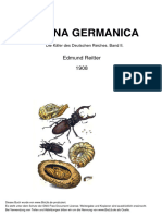 Fauna Germanica - Die Käfer Des Deutschen Reiches - II. Band. (Edmund Reitter) (1909)