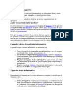 Texto Informativo