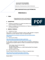 Prácticas de Laboratorio Dispositivos Electrónicos 2023A