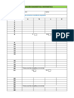 Evaluación Diagnóstica