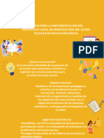 Pautas para La Implementación Del Protocolo Local de Erradicación Del Acoso Escolar en Educación Básica.