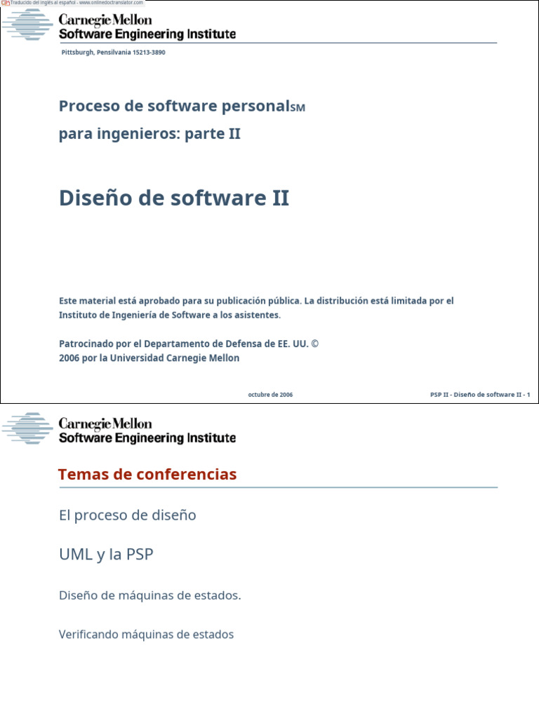 L8 Software Design II Es | PDF