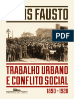 Boris Fausto Trabalho Urbano e Conflito Social 1890 1920 Companhia Das Letras 2016