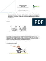 EDUCAÇÃO FÍSICA - Atividades