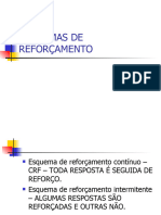 Esquemas de Reforcamento