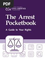 English Arrest Pocketbook