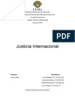 Derecho Internacional - Justicial Internacional