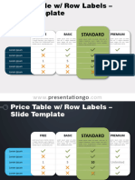 2 0662 Price Table Row Labels PGo 4 - 3