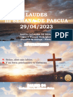 Laudes Sábado III Semana de Pascua 2023