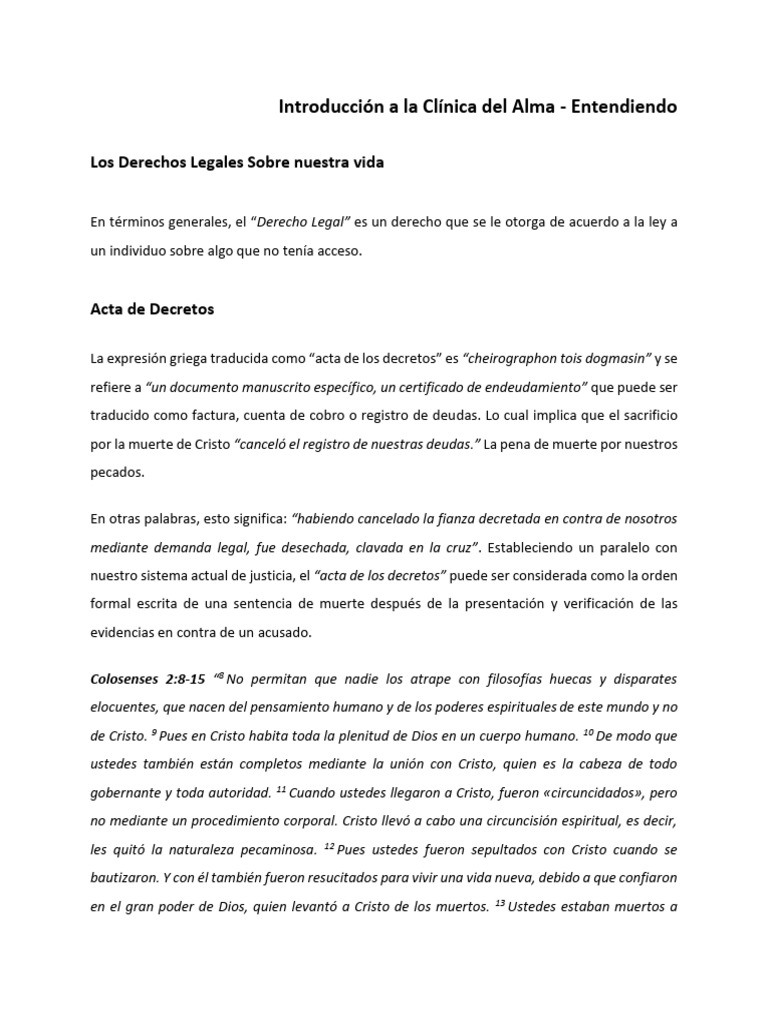 Introduccion a la clinica del alma entendiendo pdf jes s ap stol