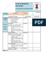 Instrumento de Evaluación