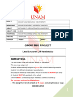 U3420SE Mini Project Instructions 2024