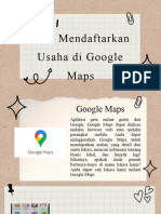 Cara Mendaftarkan Usaha Di Google Maps