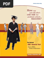 Download GRE Revised General Test Brochure by api-3815459 SN7083764 doc pdf