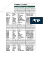 Plantel 25 Dia Viernes 26