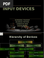 Input & Output Devices