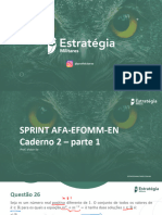 Sprint AFA - EN - EFOMM 2022 - Matemática - Prof Victor So - Caderno 2 - 2