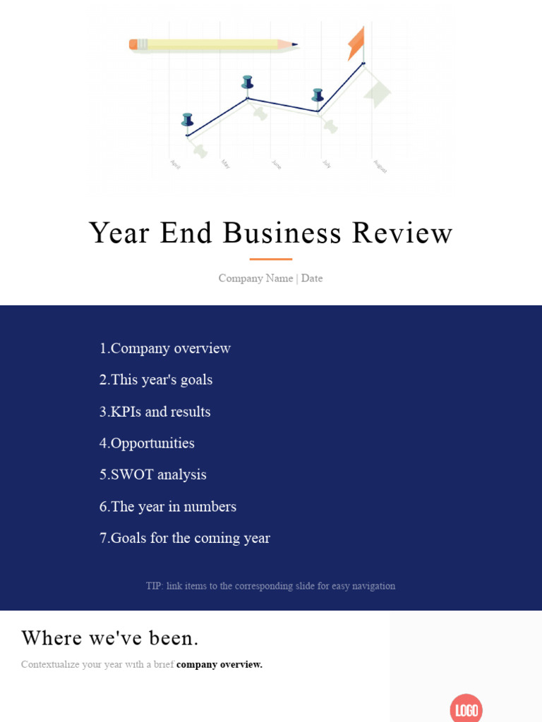 Year End Review Template | PDF | Business | Economies