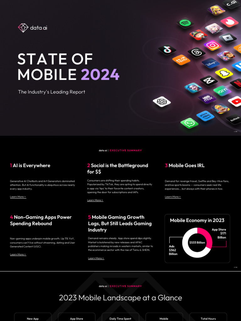 Mobile Trends and Insights 2024 | PDF | Mobile App | Google Play