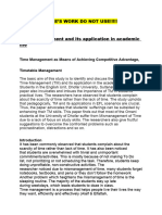 Modules and Assingnment Introduction