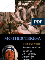 Mother Teresa in Her Own Words