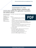 Synthesis and Characterization of A Silv