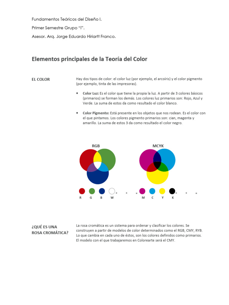 2.1la Luz y El Color | PDF | Color | Matiz