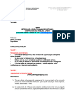 ED Prof Neme Talleres Problema de Investigacion